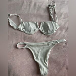 Elegant White Bikini Set